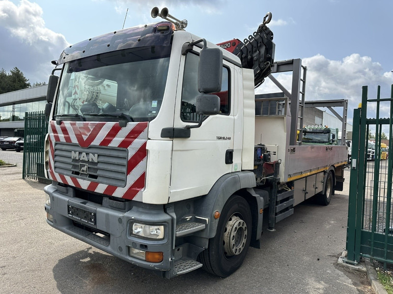 MAN TGM 18.240 4x2 + 2010 CRANE HMF 1420 K6 (17.5m! 6x) RADIO - PLATFORM 6m60 - MANUAL - EURO 3 - BE TRUCK - Autokran: das Bild 4 MAN TGM 18.240 4x2 + 2010 CRANE HMF 1420 K6 (17.5m! 6x) RADIO - PLATFORM 6m60 - MANUAL - EURO 3 - BE TRUCK - Autokran: das Bild 4