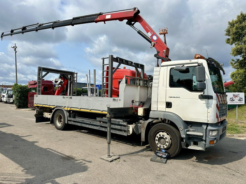 MAN TGM 18.240 4x2 + 2010 CRANE HMF 1420 K6 (17.5m! 6x) RADIO - PLATFORM 6m60 - MANUAL - EURO 3 - BE TRUCK - Autokran: das Bild 1 MAN TGM 18.240 4x2 + 2010 CRANE HMF 1420 K6 (17.5m! 6x) RADIO - PLATFORM 6m60 - MANUAL - EURO 3 - BE TRUCK - Autokran: das Bild 1