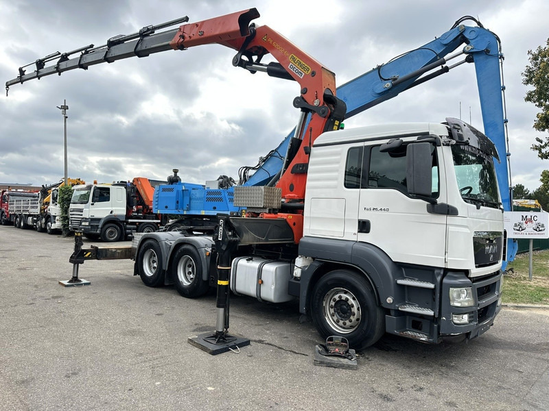 MAN TGS 26.440 6X4 + (22m) CRANE PALFINGER PK62002 E 6x H + 1ME - RETARDER - EURO 5 - BE TRUCK - Autokran: das Bild 1 MAN TGS 26.440 6X4 + (22m) CRANE PALFINGER PK62002 E 6x H + 1ME - RETARDER - EURO 5 - BE TRUCK - Autokran: das Bild 1