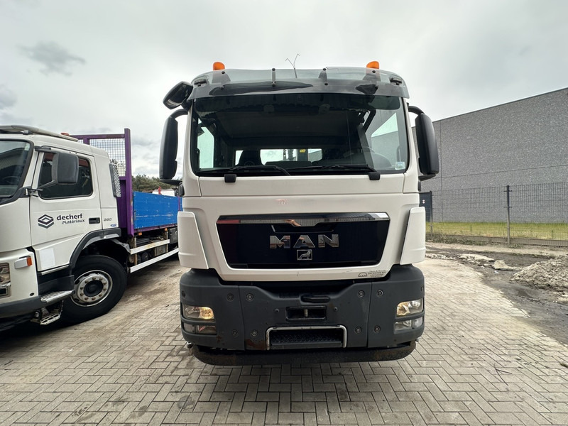 MAN TGS 35.400 8x4 TRIDEM HOOKLIFT T22 + CRANE PALFINGER PK 18001 EH + RADIO - EURO 5 - LIFT/STEERING AXLE - BE TRUCK - Abrollkipper, Autokran: das Bild 2 MAN TGS 35.400 8x4 TRIDEM HOOKLIFT T22 + CRANE PALFINGER PK 18001 EH + RADIO - EURO 5 - LIFT/STEERING AXLE - BE TRUCK - Abrollkipper, Autokran: das Bild 2