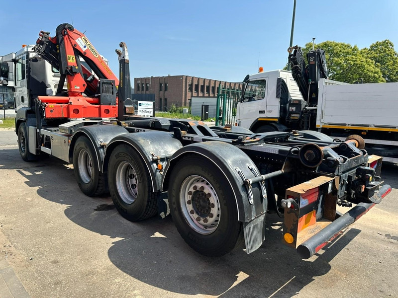 MAN TGS 35.400 8x4 TRIDEM HOOKLIFT T22 + CRANE PALFINGER PK 18001 EH + RADIO - EURO 5 - LIFT/STEERING AXLE - BE TRUCK - Abrollkipper, Autokran: das Bild 5 MAN TGS 35.400 8x4 TRIDEM HOOKLIFT T22 + CRANE PALFINGER PK 18001 EH + RADIO - EURO 5 - LIFT/STEERING AXLE - BE TRUCK - Abrollkipper, Autokran: das Bild 5