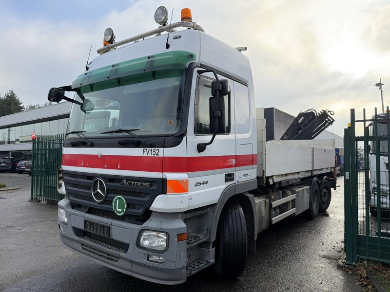 Mercedes-Benz ACTROS 2544 6x2 MP2 PRITSCHE + KRAN ATLAS 165.2E (3x HYDR) - RADIO - *FULL AIR* - LIFT + STEERING AXLE - *299.000km* - PLATFORM 6m50 - Pritsche LKW, Autokran: das Bild 3 Mercedes-Benz ACTROS 2544 6x2 MP2 PRITSCHE + KRAN ATLAS 165.2E (3x HYDR) - RADIO - *FULL AIR* - LIFT + STEERING AXLE - *299.000km* - PLATFORM 6m50 - Pritsche LKW, Autokran: das Bild 3