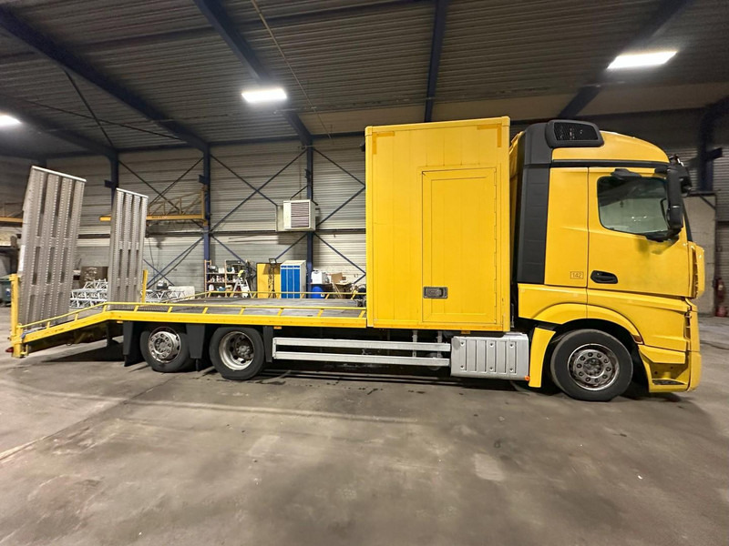 Mercedes-Benz ACTROS 2745 6x2 OPRIJWAGEN / AUTOTRANSPORTER / MACHINE TRANSPORTER - WINCH - 6m10 - EURO 5 - LIFT AXLE - HYDR RAMPS - NL TRUCK - Abschleppwagen: das Bild 5 Mercedes-Benz ACTROS 2745 6x2 OPRIJWAGEN / AUTOTRANSPORTER / MACHINE TRANSPORTER - WINCH - 6m10 - EURO 5 - LIFT AXLE - HYDR RAMPS - NL TRUCK - Abschleppwagen: das Bild 5