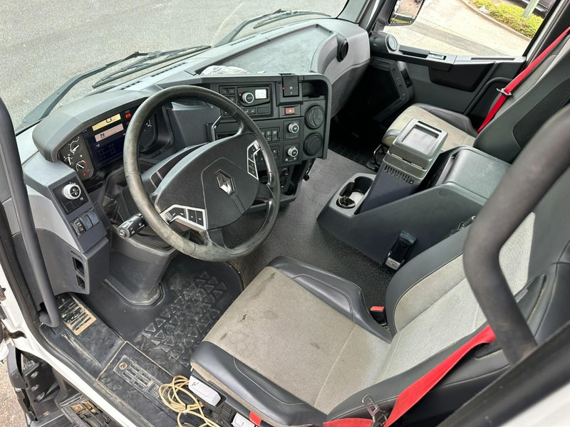 Abrollkipper, Autokran Renault C460 8x4 + (19m!) KRAN HIAB 288 E-6 HIDUO - RADIO - 5/6 F - STEEL SPRING / HUB REDUCTION - BE TRUCK: das Bild 10