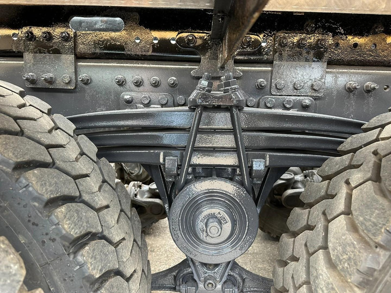 Abrollkipper, Autokran Renault C460 8x4 + (19m!) KRAN HIAB 288 E-6 HIDUO - RADIO - 5/6 F - STEEL SPRING / HUB REDUCTION - BE TRUCK: das Bild 9