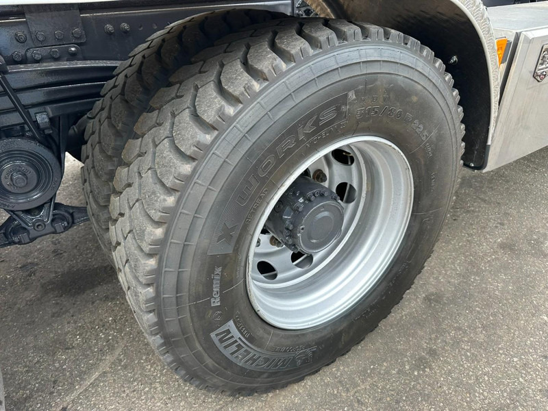 Abrollkipper, Autokran Renault C460 8x4 + (19m!) KRAN HIAB 288 E-6 HIDUO - RADIO - 5/6 F - STEEL SPRING / HUB REDUCTION - BE TRUCK: das Bild 20