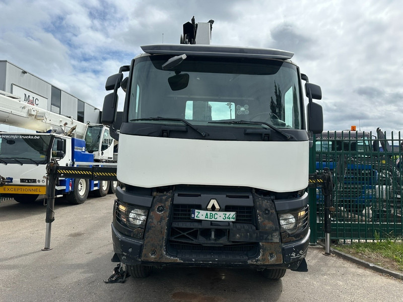 Renault C460 8x4 HOOKLIFT + CRANE HIAB 288 E-6 HIDUO - RADIO - 5/6 F - STEEL SPRING / HUB REDUCTION - Abrollkipper, Autokran: das Bild 2 Renault C460 8x4 HOOKLIFT + CRANE HIAB 288 E-6 HIDUO - RADIO - 5/6 F - STEEL SPRING / HUB REDUCTION - Abrollkipper, Autokran: das Bild 2