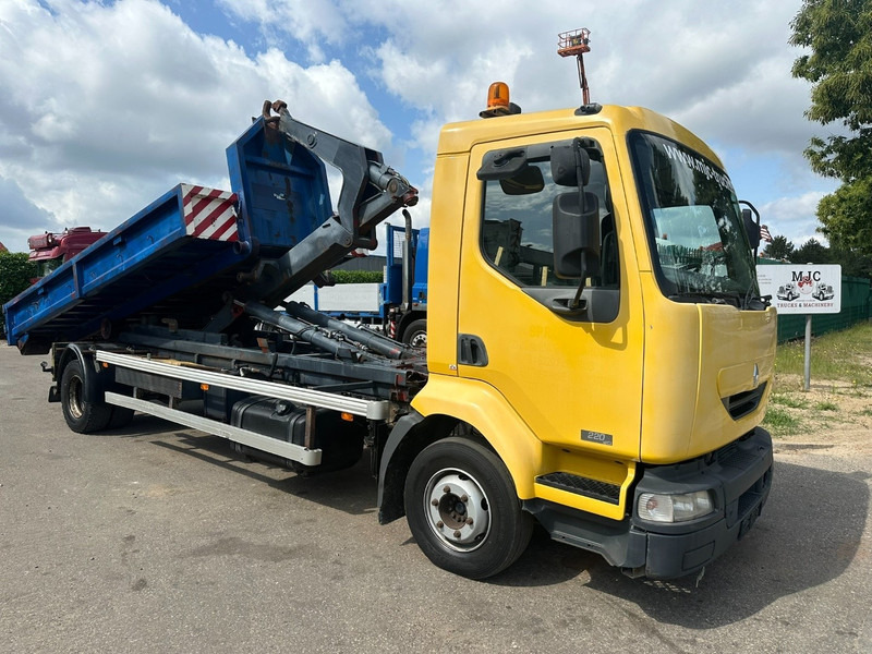 Renault MIDLUM 220 DCI 4x2 12T - EURO 3 - HOOKLIFT / ABROLLKIPPER / AMPLIROL / GANCHO - *243.000km* - AIR SUSPENSION - BE TRUCK - Abrollkipper: das Bild 1 Renault MIDLUM 220 DCI 4x2 12T - EURO 3 - HOOKLIFT / ABROLLKIPPER / AMPLIROL / GANCHO - *243.000km* - AIR SUSPENSION - BE TRUCK - Abrollkipper: das Bild 1