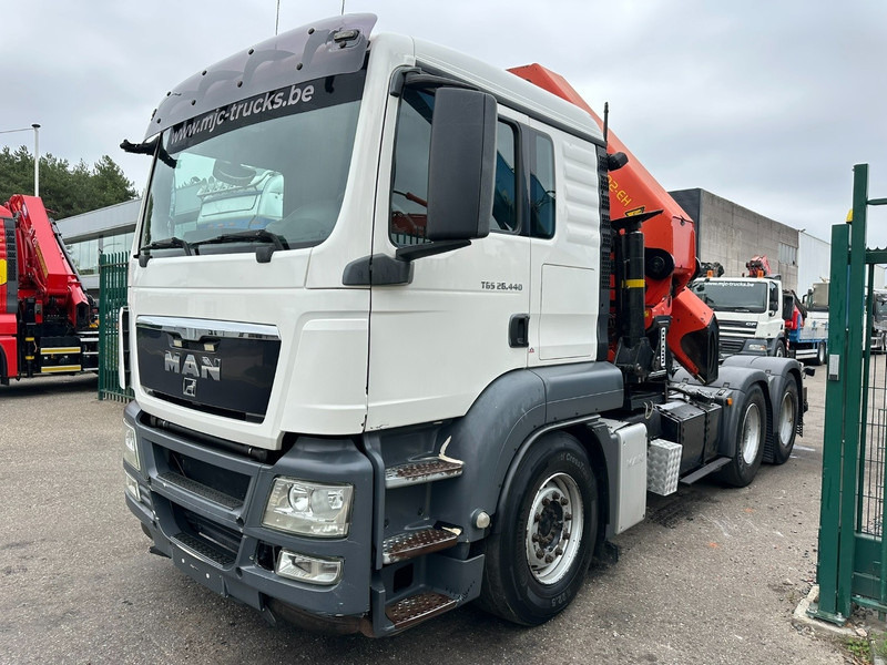MAN TGS 26.440 6X4 SZM + (22m) KRAN PALFINGER PK62002 E 6x H + 1ME - RETARDER - EURO 5 - BE TRUCK - Sattelzugmaschine: das Bild 3 MAN TGS 26.440 6X4 SZM + (22m) KRAN PALFINGER PK62002 E 6x H + 1ME - RETARDER - EURO 5 - BE TRUCK - Sattelzugmaschine: das Bild 3