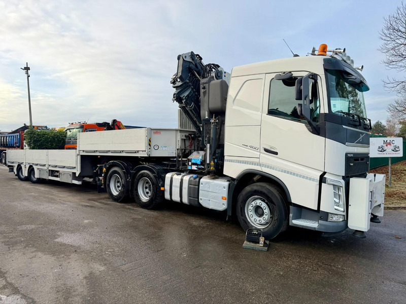 Volvo FH 460 6X4 + CRANE COPMA 530.7 + FlY-JIB 3 + A&C NOYENS LOWLOADER - 2x HYDR STEERING AXLES - Sattelzugmaschine: das Bild 2 Volvo FH 460 6X4 + CRANE COPMA 530.7 + FlY-JIB 3 + A&C NOYENS LOWLOADER - 2x HYDR STEERING AXLES - Sattelzugmaschine: das Bild 2