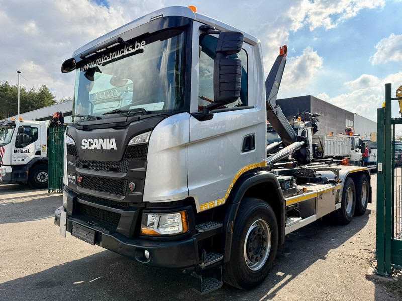 Scania G450 XT 6X4 AJK HAAKSYSTEEM 20T - 5760mm - WB 3m90 - HUB REDUCTION / STEEL SUSPENSION - EURO 6 - BE TRUCK - Abrollkipper: das Bild 3 Scania G450 XT 6X4 AJK HAAKSYSTEEM 20T - 5760mm - WB 3m90 - HUB REDUCTION / STEEL SUSPENSION - EURO 6 - BE TRUCK - Abrollkipper: das Bild 3