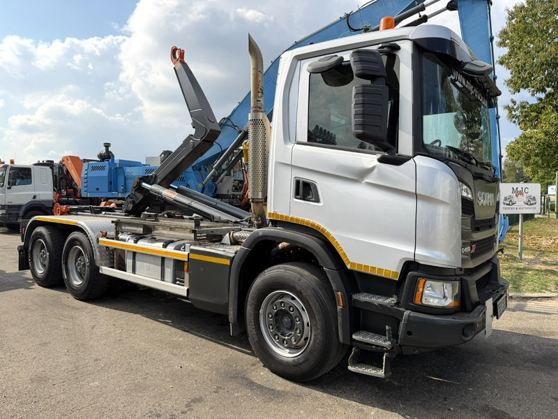 Scania G450 XT 6X4 AJK HAAKSYSTEEM 20T - 5760mm - WB 3m90 - HUB REDUCTION / STEEL SUSPENSION - EURO 6 - BE TRUCK - Abrollkipper: das Bild 1 Scania G450 XT 6X4 AJK HAAKSYSTEEM 20T - 5760mm - WB 3m90 - HUB REDUCTION / STEEL SUSPENSION - EURO 6 - BE TRUCK - Abrollkipper: das Bild 1