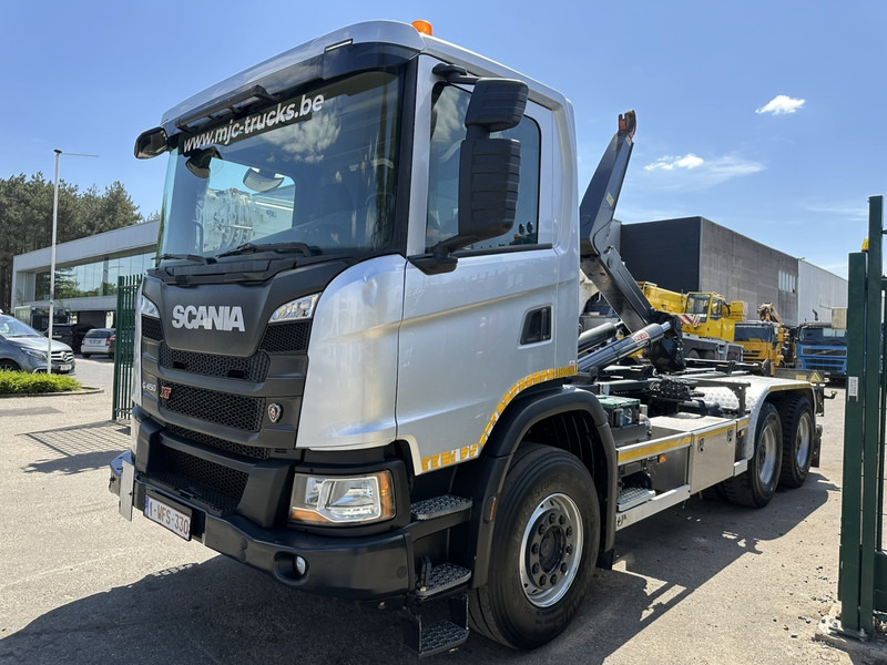 Scania G450 XT 6X4 AJK HAAKSYSTEEM 20T - 5760mm - WB 3m90 - HUB REDUCTION / STEEL SUSPENSION - EURO 6 - BE TRUCK - Abrollkipper: das Bild 3 Scania G450 XT 6X4 AJK HAAKSYSTEEM 20T - 5760mm - WB 3m90 - HUB REDUCTION / STEEL SUSPENSION - EURO 6 - BE TRUCK - Abrollkipper: das Bild 3
