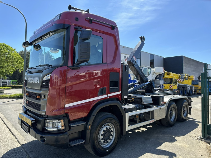 Scania R500 XT 6x4 RETARDER - HOOKLIFT / HAAKSYSTEEM WAF 20T - 5200mm - WB 3m75 - *231.000km* - HUB REDUCTION / STEEL SUSPENSION - EURO 6 - BE TRUCK - Abrollkipper: das Bild 3 Scania R500 XT 6x4 RETARDER - HOOKLIFT / HAAKSYSTEEM WAF 20T - 5200mm - WB 3m75 - *231.000km* - HUB REDUCTION / STEEL SUSPENSION - EURO 6 - BE TRUCK - Abrollkipper: das Bild 3