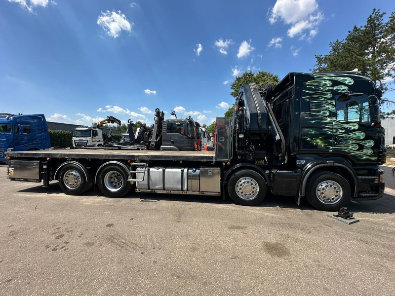 Scania R620 8x2 + CRANE HIAB 800 EP-5 HIPRO - RETARDER - LIFT/STEERING AXLE - HIGHLINE SLEEPER - LEATHER - ALCOA - Autokran: das Bild 5 Scania R620 8x2 + CRANE HIAB 800 EP-5 HIPRO - RETARDER - LIFT/STEERING AXLE - HIGHLINE SLEEPER - LEATHER - ALCOA - Autokran: das Bild 5