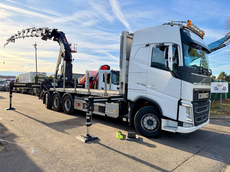 Volvo FH 420 8x4 TRIDEM + (31m!) CRANE HIAB 858 E-7 + JIB X-5 + WINCH - 114.000km - BE TRUCK - Autokran: das Bild 1 Volvo FH 420 8x4 TRIDEM + (31m!) CRANE HIAB 858 E-7 + JIB X-5 + WINCH - 114.000km - BE TRUCK - Autokran: das Bild 1