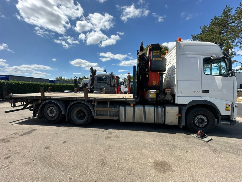 Autokran Volvo FH 500 6X2 + CRANE PALFINGER PK50002 E 6x - RETARDER - PLATFORM 6m20 - TWISTLOCKS 20' - 561.000km - EURO 5: das Bild 6