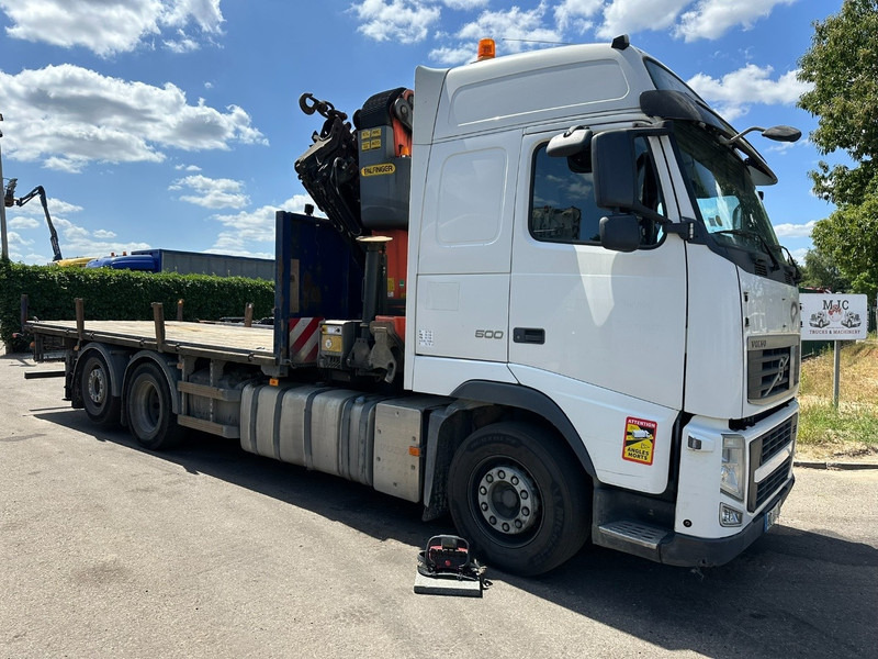 Volvo FH 500 6X2 PRITSCHE + KRAN PALFINGER PK50002 E 5x - RETARDER - PLATFORM 6m20 - TWISTLOCKS 20' - 561.000km - EURO 5 - Pritsche LKW, Autokran: das Bild 1 Volvo FH 500 6X2 PRITSCHE + KRAN PALFINGER PK50002 E 5x - RETARDER - PLATFORM 6m20 - TWISTLOCKS 20' - 561.000km - EURO 5 - Pritsche LKW, Autokran: das Bild 1