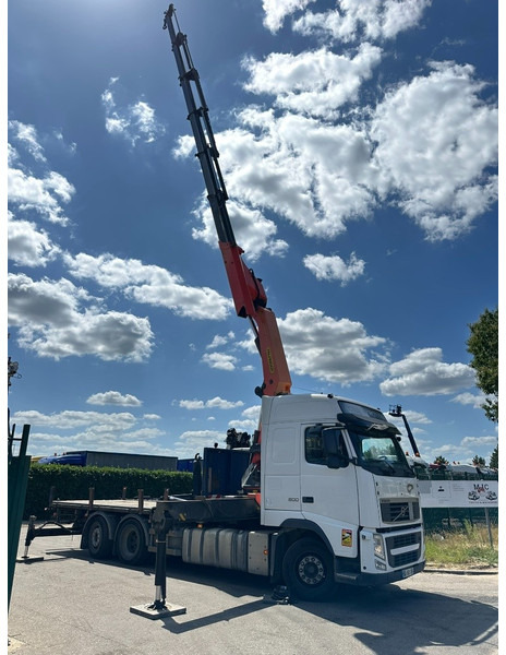 Volvo FH 500 6X2 PRITSCHE + KRAN PALFINGER PK50002 E 5x - RETARDER - PLATFORM 6m20 - TWISTLOCKS 20' - 561.000km - EURO 5 - Pritsche LKW, Autokran: das Bild 4 Volvo FH 500 6X2 PRITSCHE + KRAN PALFINGER PK50002 E 5x - RETARDER - PLATFORM 6m20 - TWISTLOCKS 20' - 561.000km - EURO 5 - Pritsche LKW, Autokran: das Bild 4