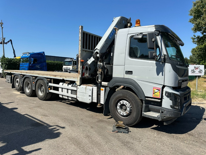 Volvo FMX 340 8x4 TRIDEM PRITSCHE + KRAN EFFER 265 / 6S - PLATFORM 7m50 - EURO 6 - RADIO - *473.000km* - BE TRUCK - Pritsche LKW, Autokran: das Bild 1 Volvo FMX 340 8x4 TRIDEM PRITSCHE + KRAN EFFER 265 / 6S - PLATFORM 7m50 - EURO 6 - RADIO - *473.000km* - BE TRUCK - Pritsche LKW, Autokran: das Bild 1
