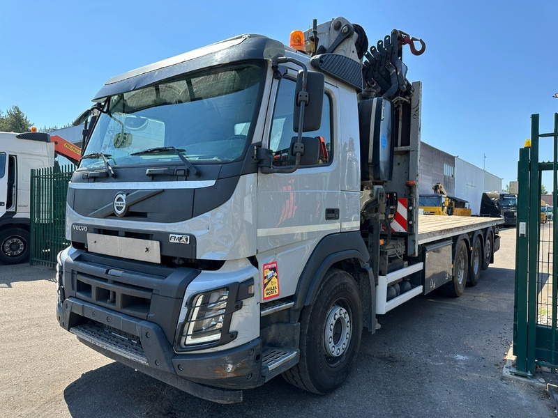 Volvo FMX 340 8x4 TRIDEM PRITSCHE + KRAN EFFER 265 / 6S - PLATFORM 7m50 - EURO 6 - RADIO - *473.000km* - BE TRUCK - Pritsche LKW, Autokran: das Bild 3 Volvo FMX 340 8x4 TRIDEM PRITSCHE + KRAN EFFER 265 / 6S - PLATFORM 7m50 - EURO 6 - RADIO - *473.000km* - BE TRUCK - Pritsche LKW, Autokran: das Bild 3