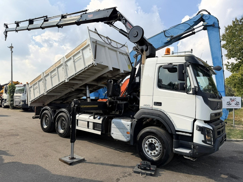 Volvo FMX 460 6x4 TIPPER + CRANE HIAB 244 E-5 HIPRO - ROTATOR - RADIO - *349.000km* - EURO 6 - 13T AXLES - BE TRUCK - Kipper, Autokran: das Bild 1 Volvo FMX 460 6x4 TIPPER + CRANE HIAB 244 E-5 HIPRO - ROTATOR - RADIO - *349.000km* - EURO 6 - 13T AXLES - BE TRUCK - Kipper, Autokran: das Bild 1
