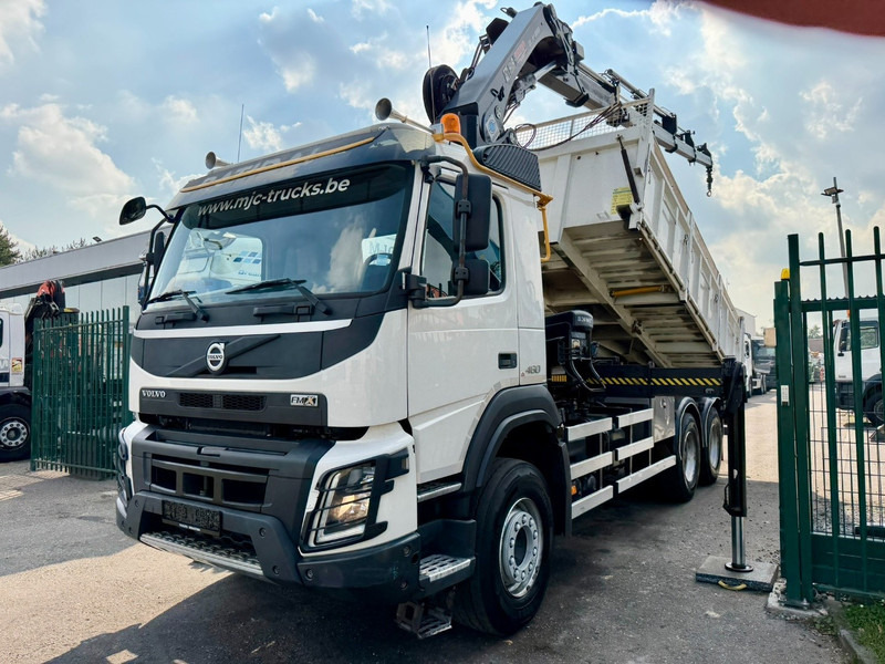Volvo FMX 460 6x4 TIPPER + CRANE HIAB 244 E-5 HIPRO - ROTATOR - RADIO - *349.000km* - EURO 6 - 13T AXLES - BE TRUCK - Kipper, Autokran: das Bild 3 Volvo FMX 460 6x4 TIPPER + CRANE HIAB 244 E-5 HIPRO - ROTATOR - RADIO - *349.000km* - EURO 6 - 13T AXLES - BE TRUCK - Kipper, Autokran: das Bild 3