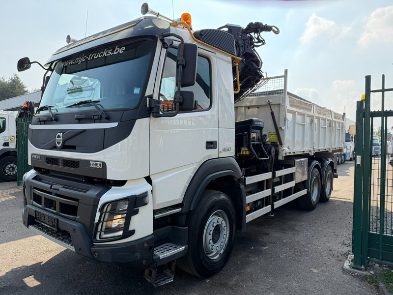 Volvo FMX 460 6x4 TIPPER + CRANE HIAB 244 E-5 HIPRO - ROTATOR - RADIO - *349.000km* - EURO 6 - 13T AXLES - BE TRUCK - Kipper, Autokran: das Bild 4 Volvo FMX 460 6x4 TIPPER + CRANE HIAB 244 E-5 HIPRO - ROTATOR - RADIO - *349.000km* - EURO 6 - 13T AXLES - BE TRUCK - Kipper, Autokran: das Bild 4