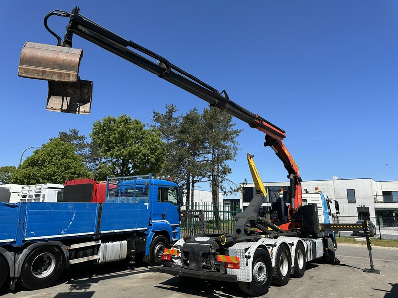 Volvo FMX 460 8x4 TRIDEM HOOKLIFT + CRANE PK 23002 SH + GRABBER / ROTATOR - EURO 6 - LIFT + STEERING AXLE - *374.000km* - EXT BUMPER - Abrollkipper, Autokran: das Bild 5 Volvo FMX 460 8x4 TRIDEM HOOKLIFT + CRANE PK 23002 SH + GRABBER / ROTATOR - EURO 6 - LIFT + STEERING AXLE - *374.000km* - EXT BUMPER - Abrollkipper, Autokran: das Bild 5