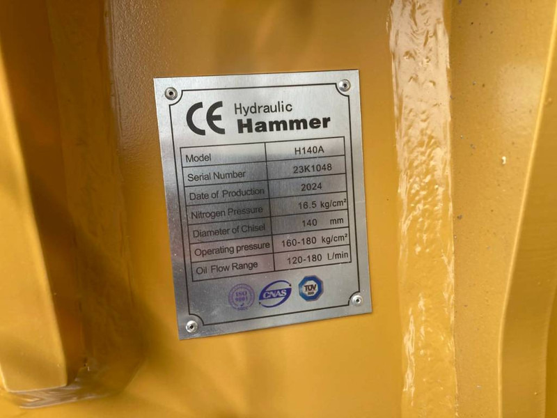Smitma S140 / Caterpillar 320 / 323 - Volvo EC210 - Hydraulikhammer für Baumaschine: das Bild 5 Smitma S140 / Caterpillar 320 / 323 - Volvo EC210 - Hydraulikhammer für Baumaschine: das Bild 5