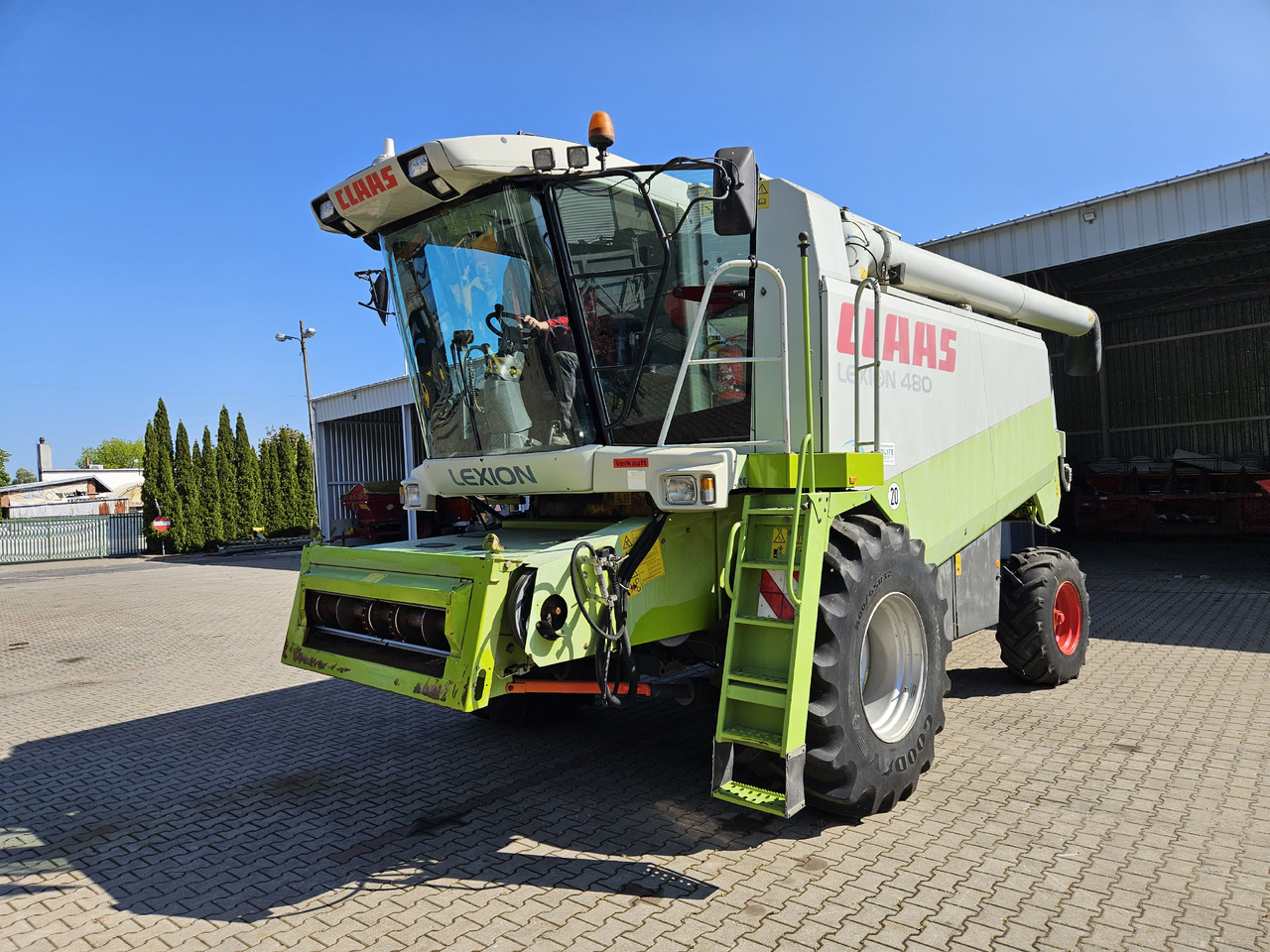 Claas Lexion 480 - Mähdrescher: das Bild 2 Claas Lexion 480 - Mähdrescher: das Bild 2
