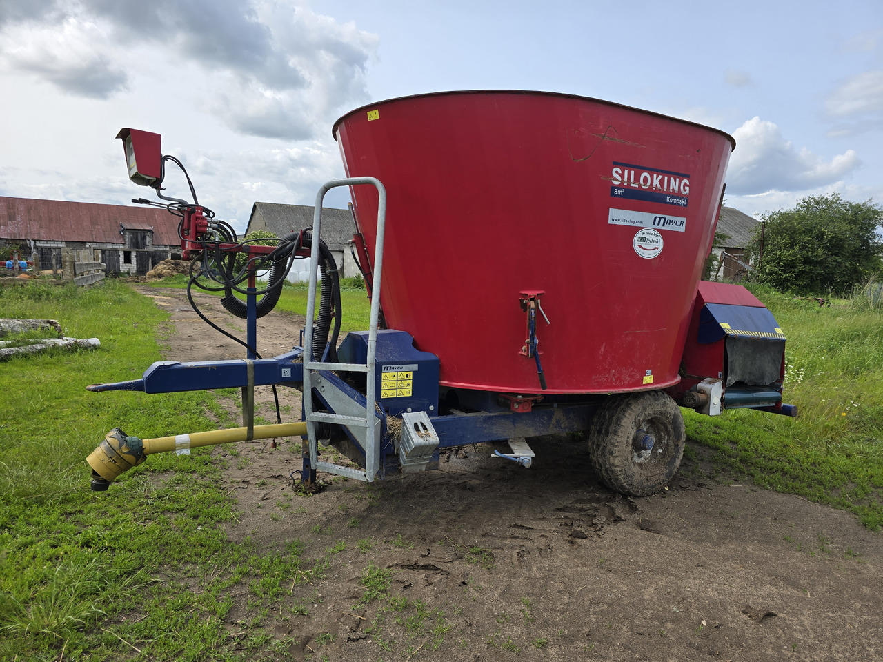 MAYER Siloking 8 m3 Kompakt (MK8 ) - Futtermischwagen: das Bild 1 MAYER Siloking 8 m3 Kompakt (MK8 ) - Futtermischwagen: das Bild 1