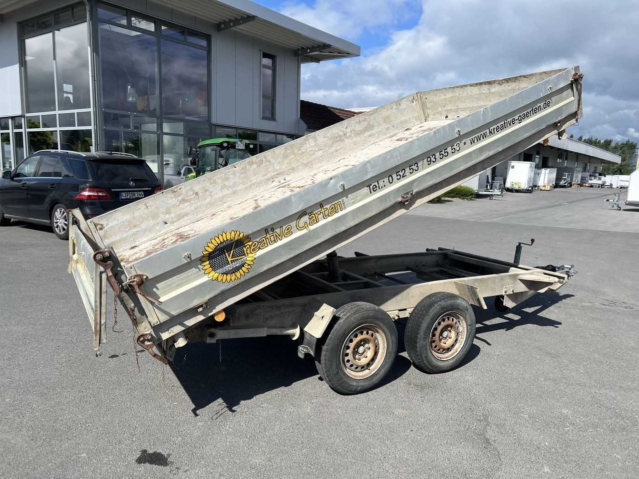 BOECKMANN NK 2/35 Rückwärtskipper - Kipper Anhänger: das Bild 1 BOECKMANN NK 2/35 Rückwärtskipper - Kipper Anhänger: das Bild 1