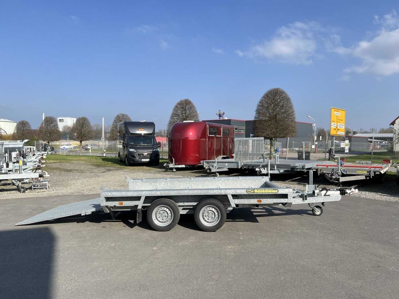 HULCO Terrax-2 3500 Maschinentransporter - Baumaschinenanhänger: das Bild 1 HULCO Terrax-2 3500 Maschinentransporter - Baumaschinenanhänger: das Bild 1