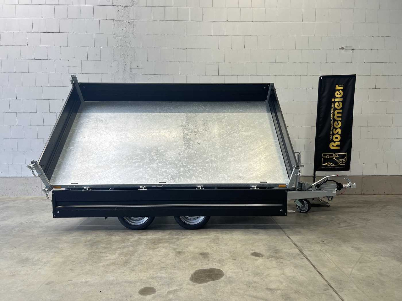 Kipper Anhänger neu kaufen HUMBAUR HTK 3500.31 Stahl Black Dreiseitenkipper: das Bild 12