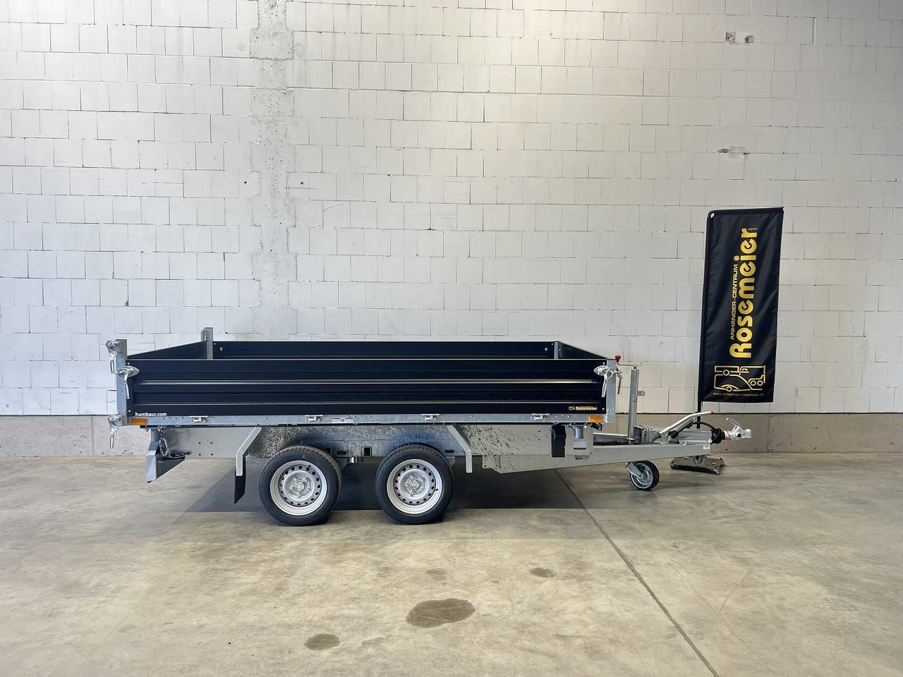 Kipper Anhänger neu kaufen HUMBAUR HTK 3500.31 Stahl Black Dreiseitenkipper: das Bild 20