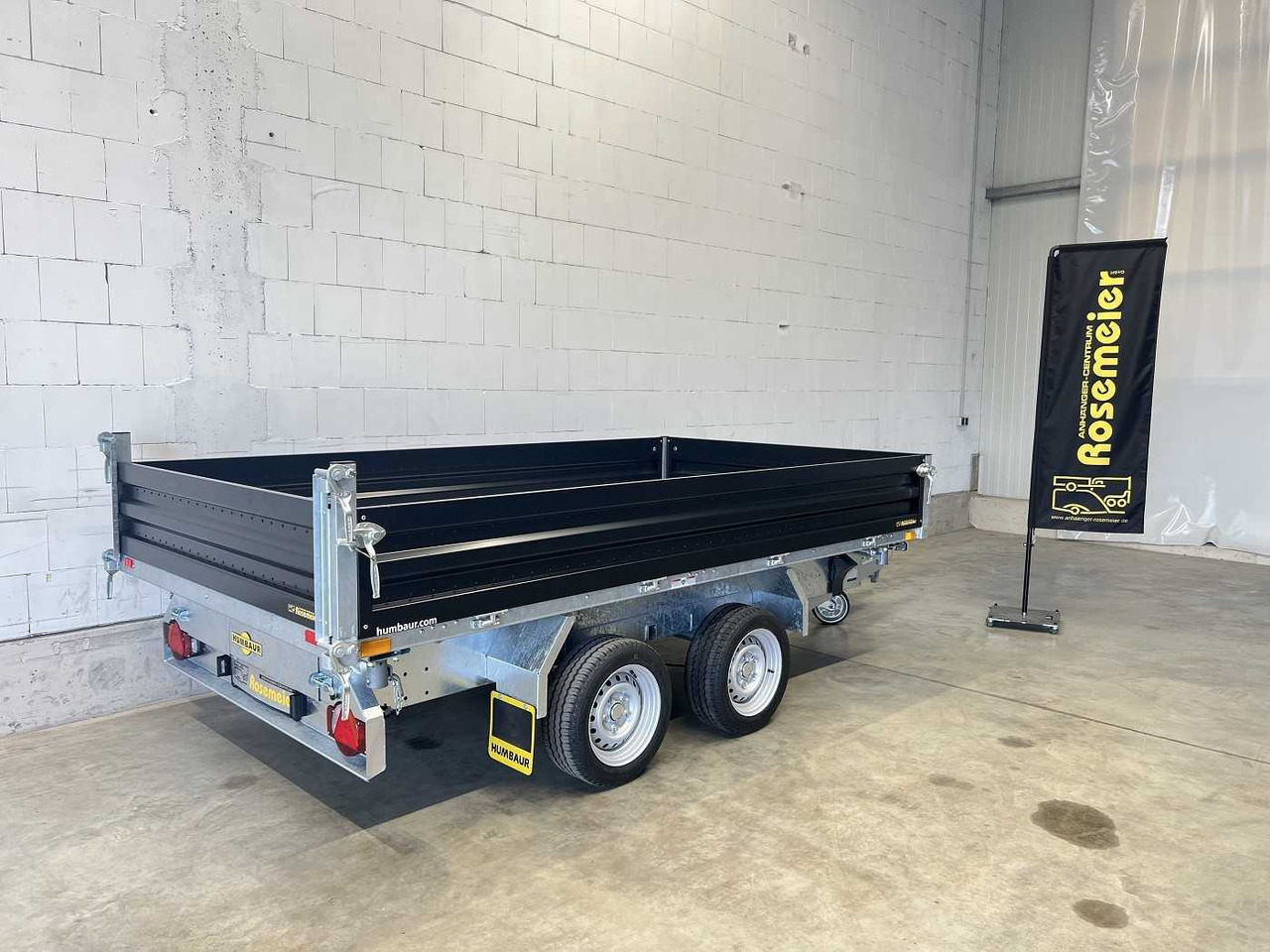 Kipper Anhänger neu kaufen HUMBAUR HTK 3500.31 Stahl Black Dreiseitenkipper: das Bild 21