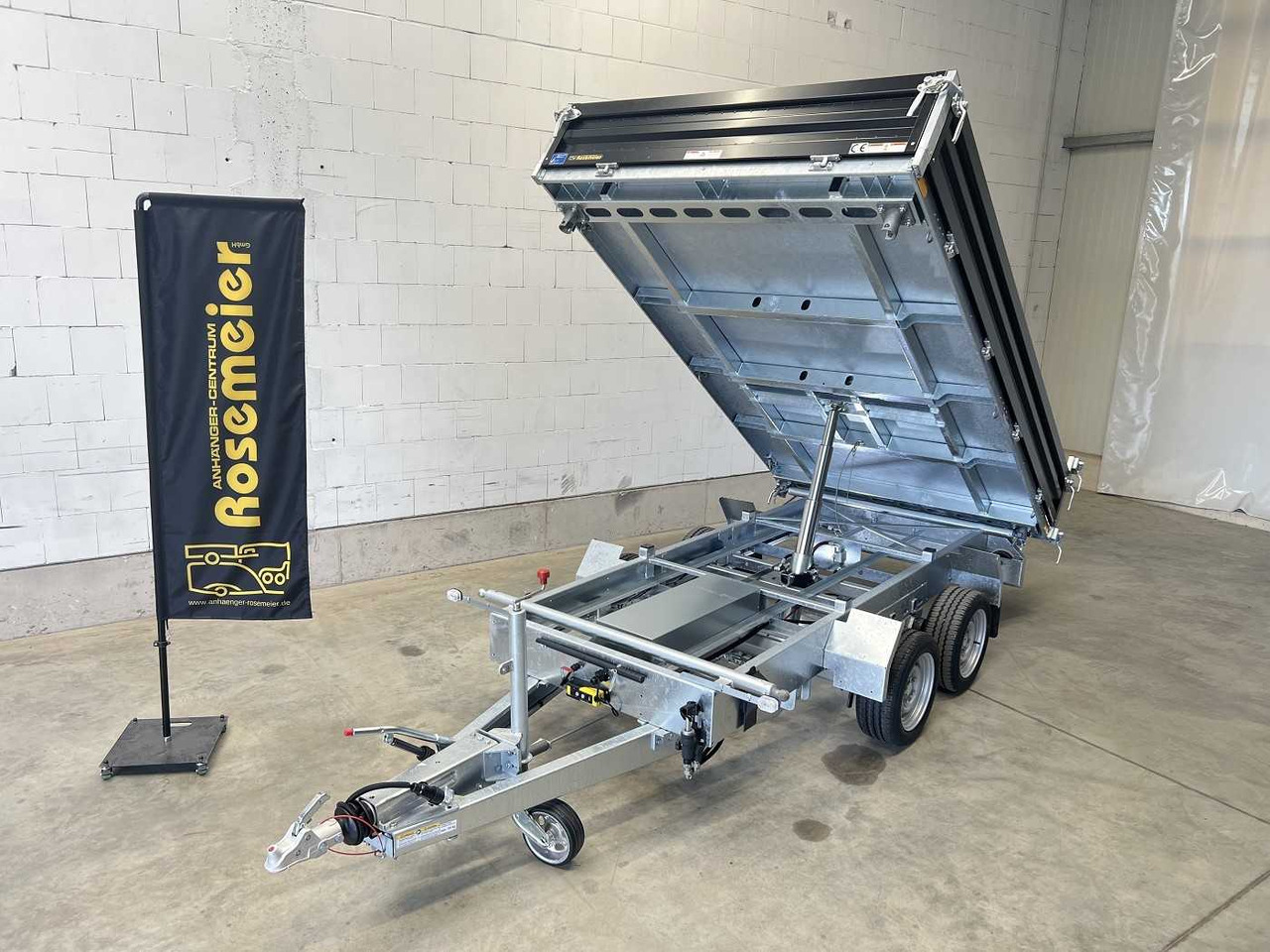 Kipper Anhänger neu kaufen HUMBAUR HTK 3500.31 Stahl Black Dreiseitenkipper: das Bild 28