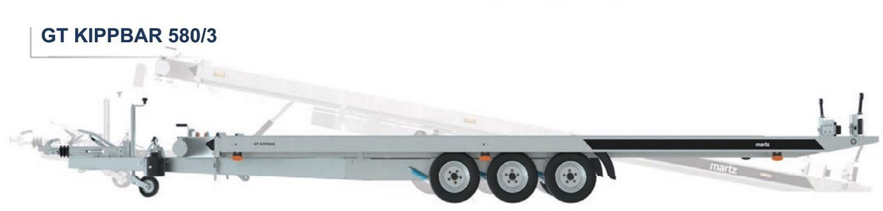 MARTZ GT Kippbar 580/3 3,5T ALB Autotransporter - Autotransporter Anhänger: das Bild 1 MARTZ GT Kippbar 580/3 3,5T ALB Autotransporter - Autotransporter Anhänger: das Bild 1