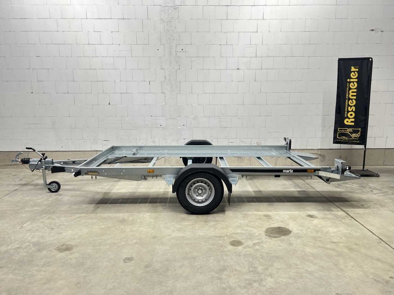 MARTZ Tieflader 350 1,8T Autotransporter - Autotransporter Anhänger: das Bild 2 MARTZ Tieflader 350 1,8T Autotransporter - Autotransporter Anhänger: das Bild 2