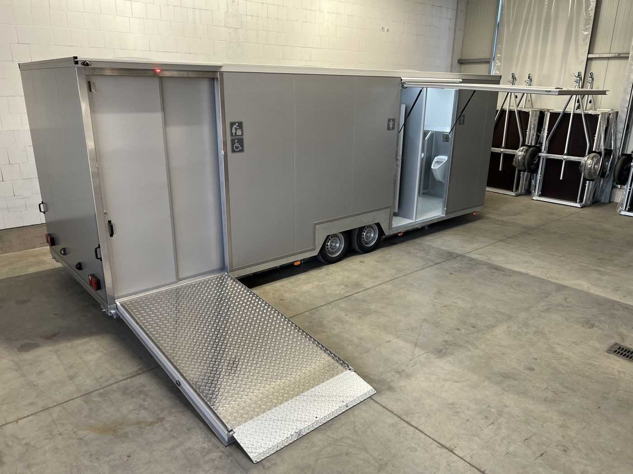 ROSEMEIER VE WC F 3574 SP Behinderten WC Toilettenanhänger - Wohncontainer, Anhänger: das Bild 5 ROSEMEIER VE WC F 3574 SP Behinderten WC Toilettenanhänger - Wohncontainer, Anhänger: das Bild 5