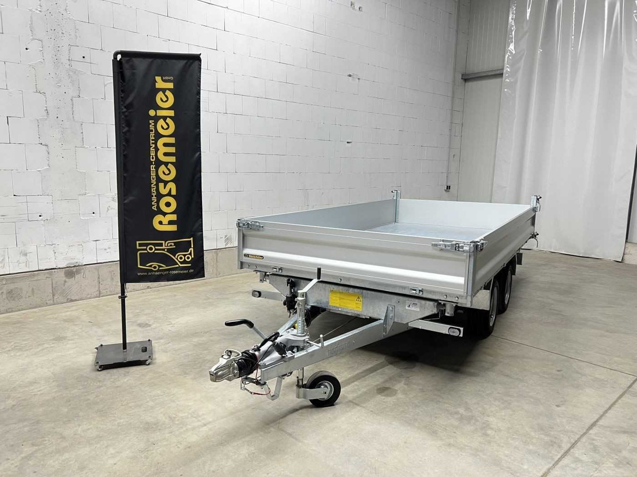 Kipper Anhänger neu kaufen VARIANT 3519TB30 mit Blattfedern Profi Dreiseitenkipper: das Bild 25