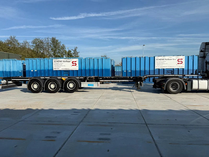 D-Tec Flexitrailer 3x Extandable / For all sizes container/tyres all 80%/Holland Trailer - Container/ Wechselfahrgestell Auflieger: das Bild 2 D-Tec Flexitrailer 3x Extandable / For all sizes container/tyres all 80%/Holland Trailer - Container/ Wechselfahrgestell Auflieger: das Bild 2