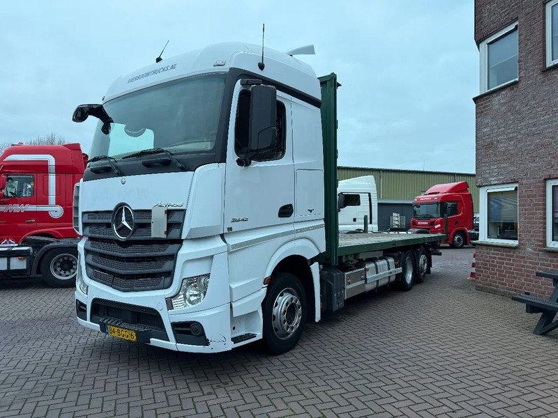 Mercedes-Benz Actros Actros 2542LL 6X2 met open laabak BDF Platform NL Truck - Pritsche LKW: das Bild 2 Mercedes-Benz Actros Actros 2542LL 6X2 met open laabak BDF Platform NL Truck - Pritsche LKW: das Bild 2