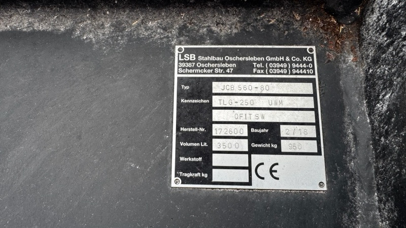 JCB 560-80 AgriXtra DualTech Vollausstattung top - Lader: das Bild 4 JCB 560-80 AgriXtra DualTech Vollausstattung top - Lader: das Bild 4