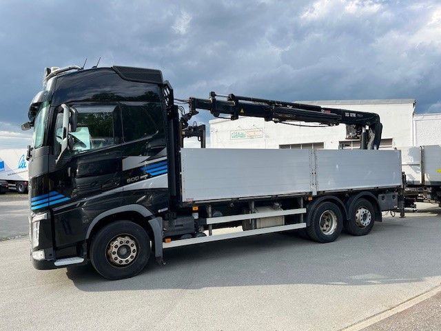 Volvo FH500 Baustoff LKW Hiap 177K Top gepflegt - Autokran: das Bild 1 Volvo FH500 Baustoff LKW Hiap 177K Top gepflegt - Autokran: das Bild 1