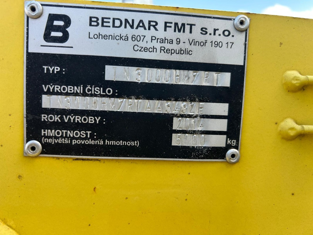 Bednar TN 3000 HM7RT - Grubber: das Bild 4 Bednar TN 3000 HM7RT - Grubber: das Bild 4