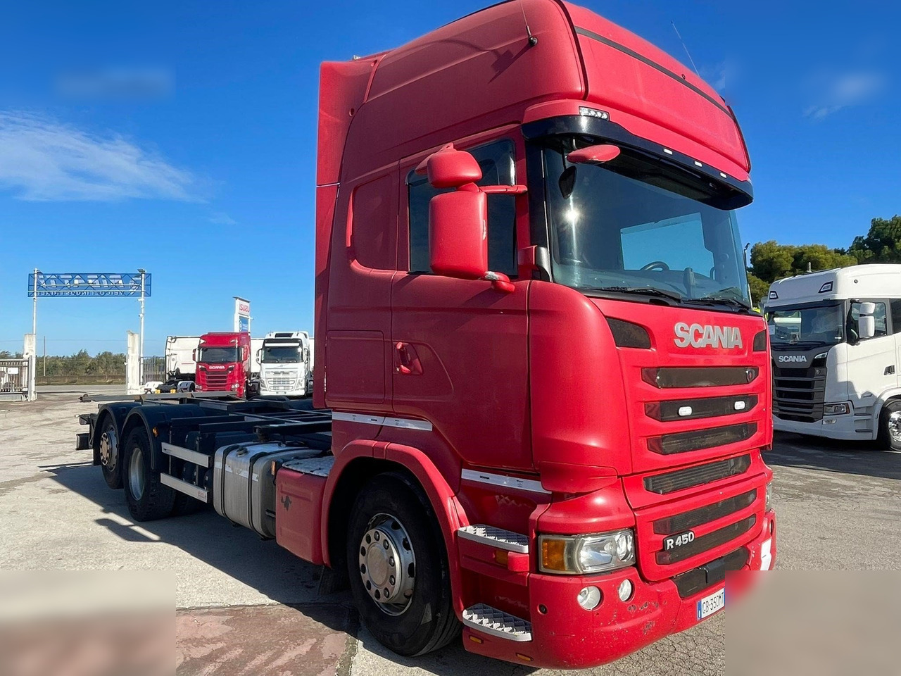 SCANIA R450 - Containerwagen/ Wechselfahrgestell LKW: das Bild 1 SCANIA R450 - Containerwagen/ Wechselfahrgestell LKW: das Bild 1