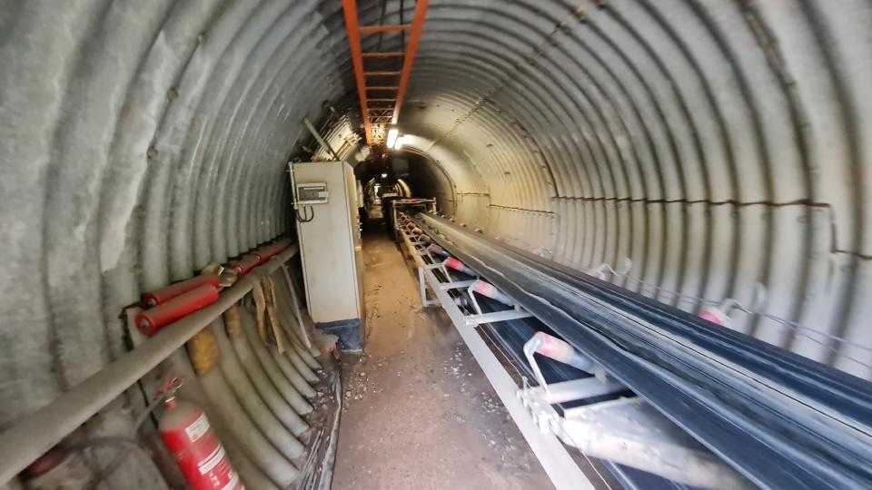 Baumaschine RHETA Rohkies Tunnel 100 m: das Bild 6