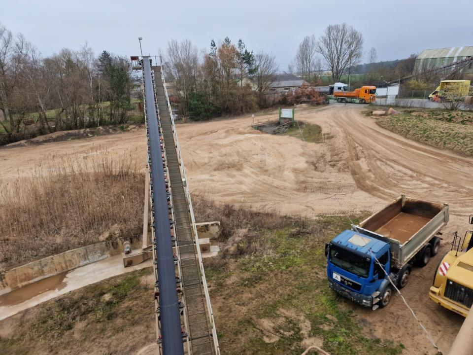Bleichert 650mm × 40m Schwenkband - Förderband: das Bild 2 Bleichert 650mm × 40m Schwenkband - Förderband: das Bild 2